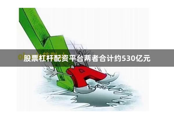 股票杠杆配资平台两者合计约530亿元